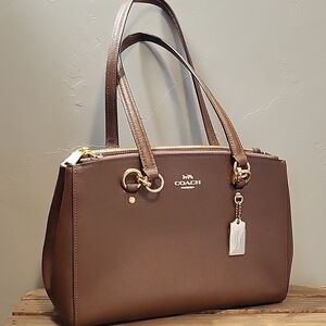 Coach Brown Leather Women's Bag